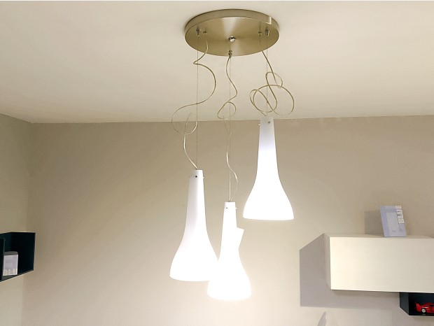 Lampada sospesa Tonin Bianco