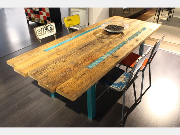 Tavolo rettangolare Vibrazioni Art Design Mojave