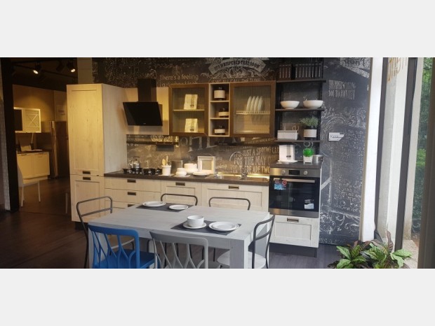 Cucina lineare Creo Kitchens KYRA TELAIO