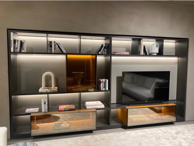 Libreria Molteni&C. 505 Up System (TV)