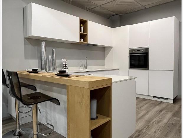 Cucina con penisola Dibiesse Spring Job