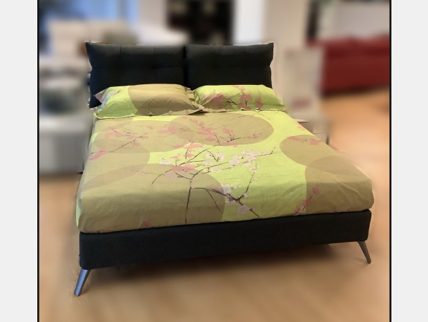 Letto matrimoniale con contenitore Oggioni LOREN