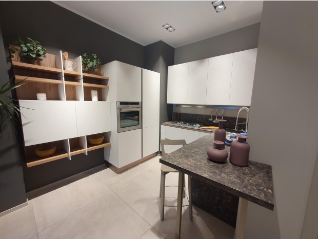 Cucina angolare Febal Casa Sagoma 37