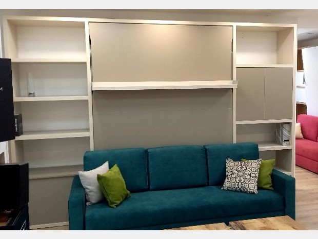 Letto a scomparsa Molteni Home Revolution RELAX 160 DIVANO MAXI
