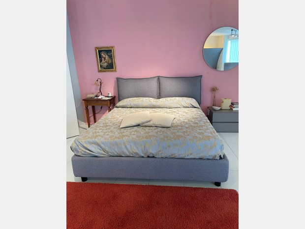 Letto matrimoniale con contenitore Hopplà Letto Aria
