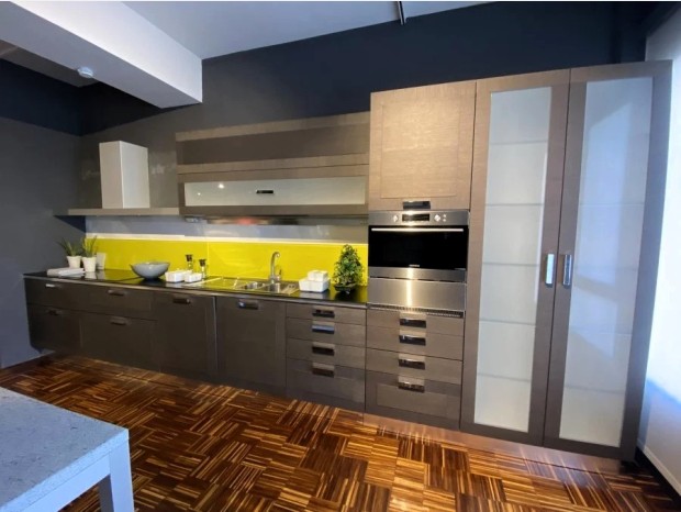 Cucina lineare Molteni&C - Dada Engineered VELA QUADRA