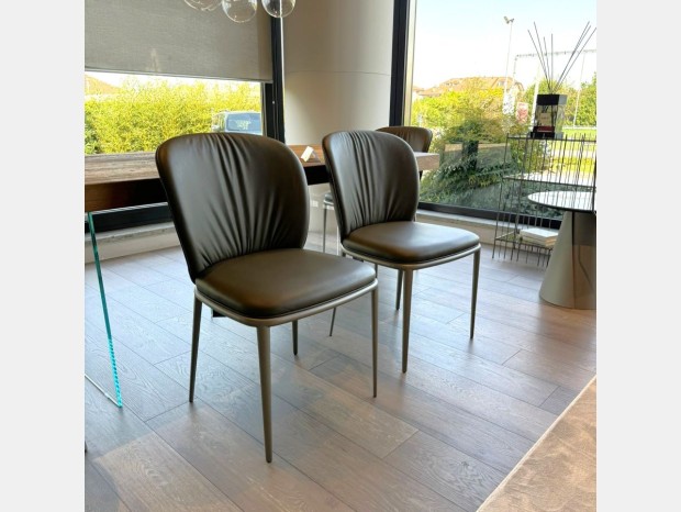 Sedia senza braccioli Cattelan Italia | Chris ML (set di 4 pezzi)