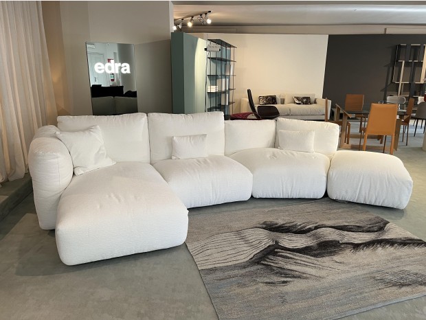 Divano Chaise-longue Flou Fiocco