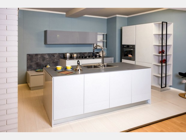 Cucina con Isola Demode (Valcucine) Integra