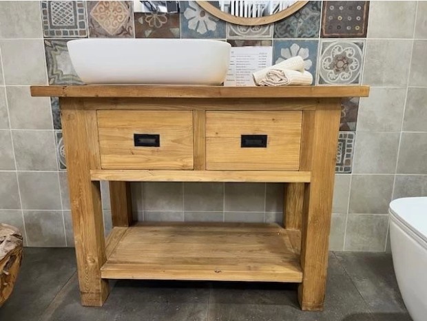 Mobile bagno Cipì Consolle Essenza 2 cassetti