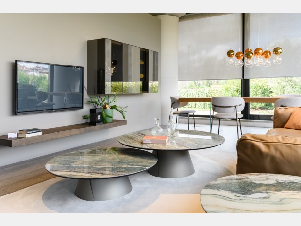 Tavolino rotondo Cattelan Italia | Albert (set di 3 pezzi)