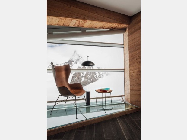 Tavolino rotondo Kartell AL WOOD