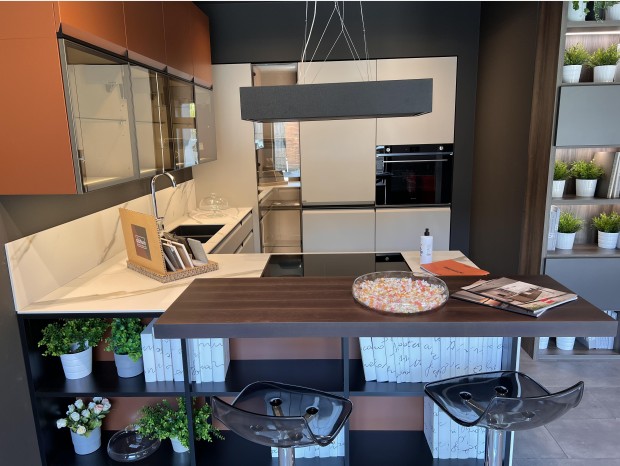 Cucina con penisola Scavolini FORMALIA