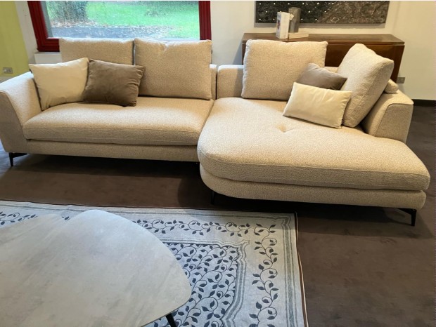 Divano Chaise-longue Astor Valmori FOSTER