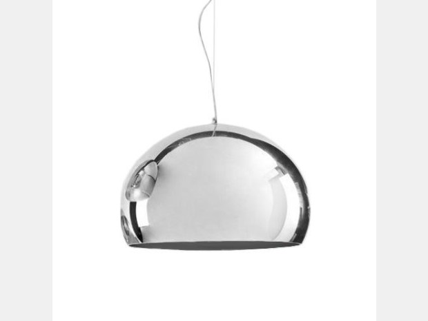 Lampada sospesa Kartell Fl/y cromo