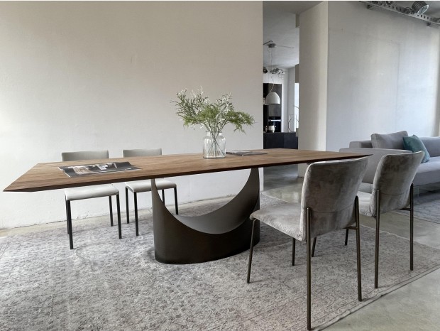 Tavolo rettangolare Lago U Table sagomato 220x120