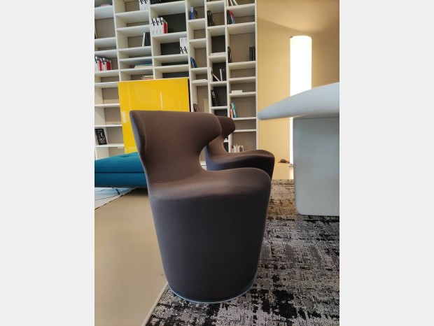 Sedia senza braccioli B&B Italia Mini Papilio  (set di 4)