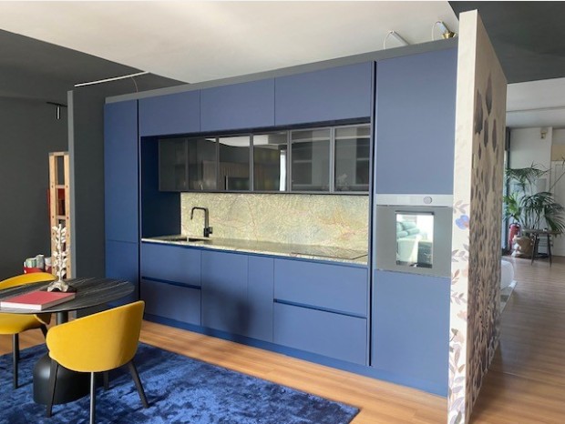 Cucina lineare Doimo Cucine D23