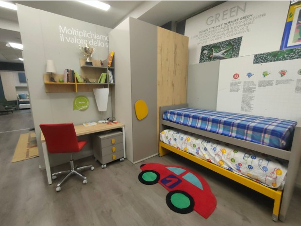 Cameretta con cabina armadio Doimo Cityline KUBO