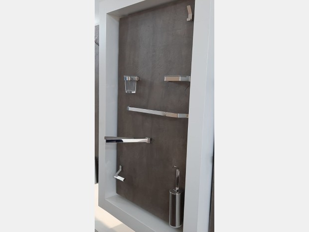Accessorio bagno Produzione Artigianale GreenLine Co0mposizione 7 pezzi