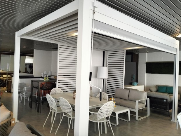 Pergolato Bizzotto Ocean 3x4 Bianca o Antracite
