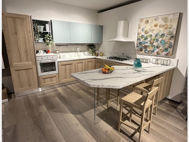 Cucina con penisola Artec Riviera