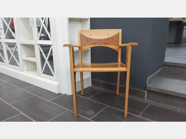 Sedia con braccioli Maxalto Damasco