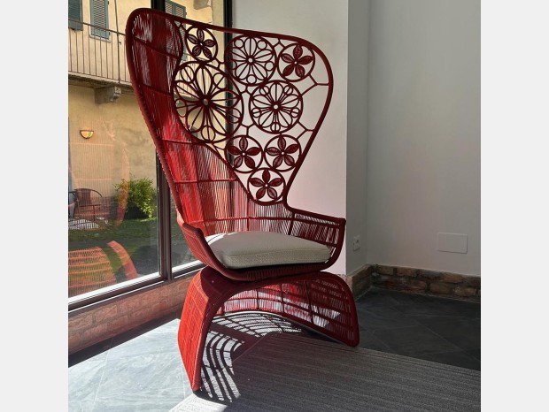 Poltrona da giardino B&B Italia Outdoor Crinoline