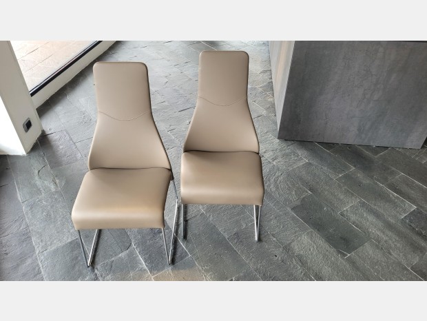 Sedia senza braccioli B&B Italia Lazy (set di 2 sedie)