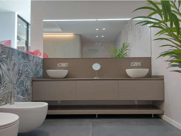 Mobile bagno Baxar M2 System Grigio Talpa