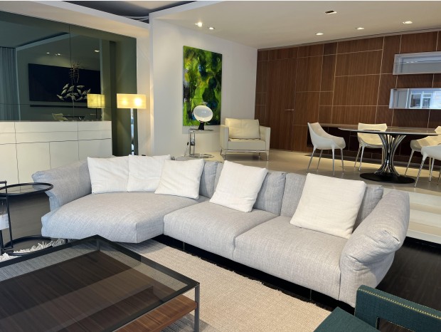 Divano Chaise-longue B&B Italia Dambo