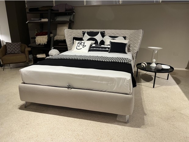 Letto matrimoniale con contenitore Noctis Spa LEONTE
