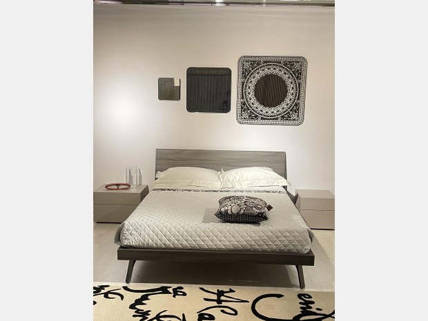 Letto con gruppo Sangiacomo Gruppo Valeo con letto Folio Graphic