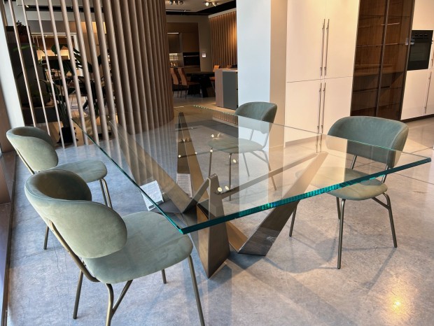 Tavolo rettangolare Cattelan Italia Skorpio Piano Bisellato