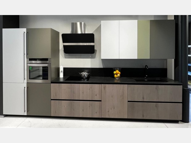 Cucina lineare Stosa Cucine Natural