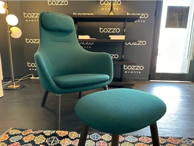 Poltrona Vitra HAL LOUNGE CHAIR & Ottoman