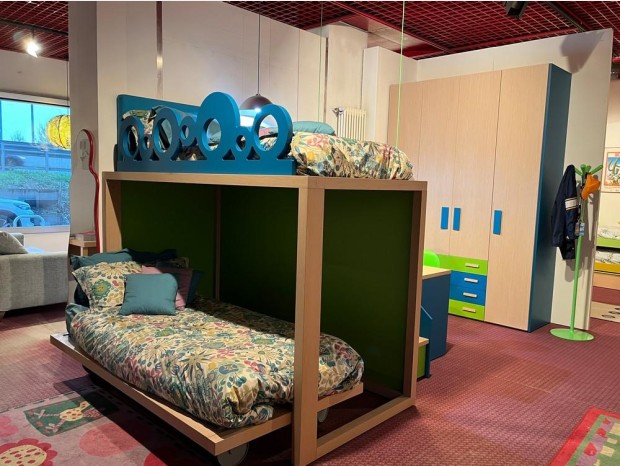 Cameretta a castello Dear Kids Boxer