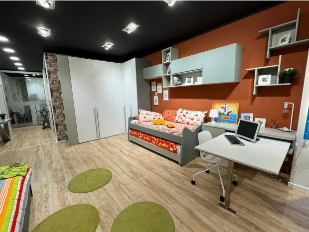Cameretta con cabina armadio Colombini Golf