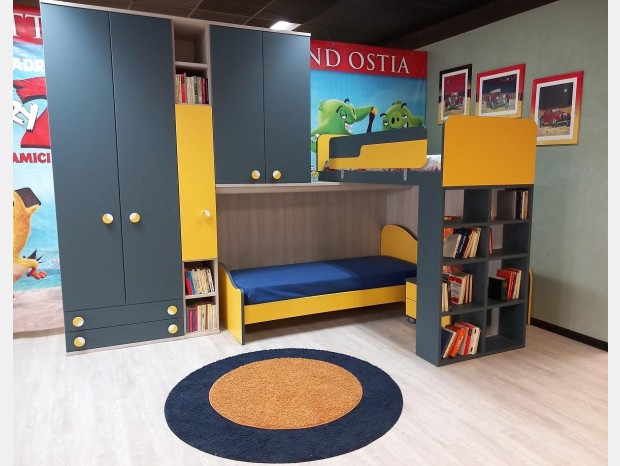 Cameretta con soppalco Colombini GOLF
