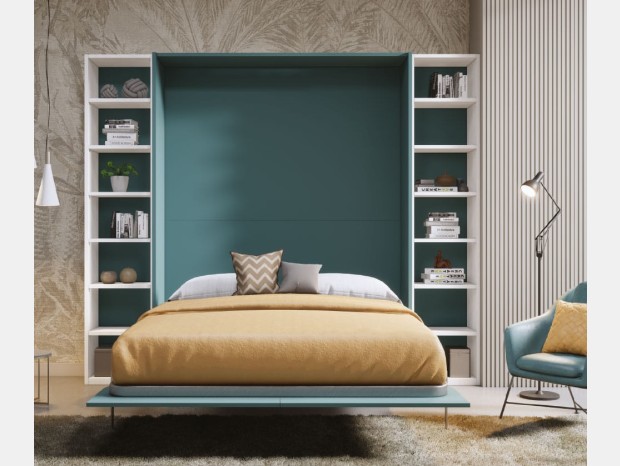 Letto a scomparsa Produzione Artigianale SALVASPAZIO