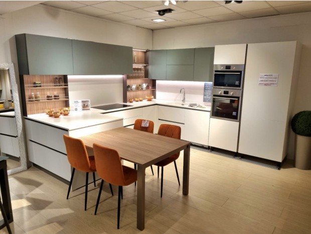 Cucina angolare Veneta Cucine Oyster Dek