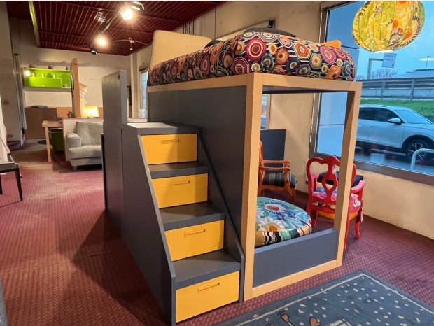 Letto singolo Produzione Artigianale Trab