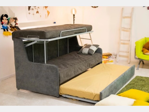 Divano letto Produzione Artigianale Tris