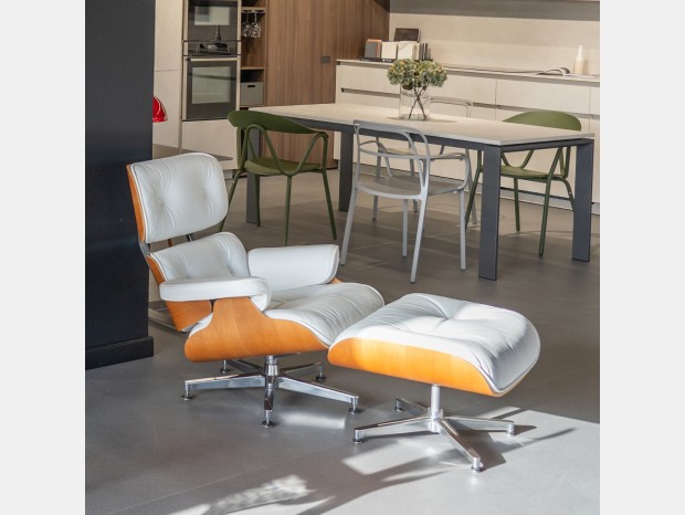 Poltrona con pouf BAUHAUS Collection Lounge chair e ottomana