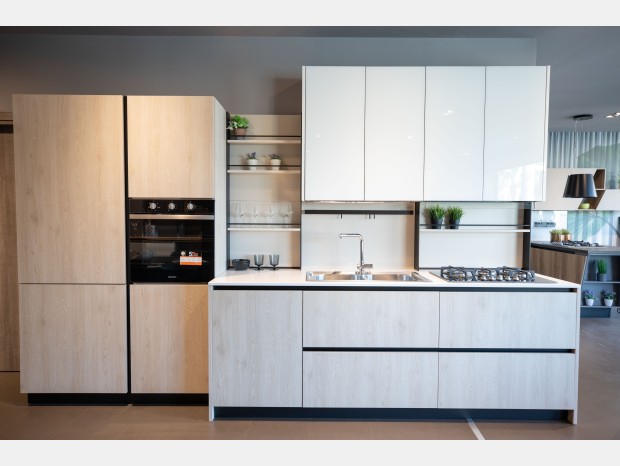 Cucina lineare Aran cucine ERIKA/BIJOUX