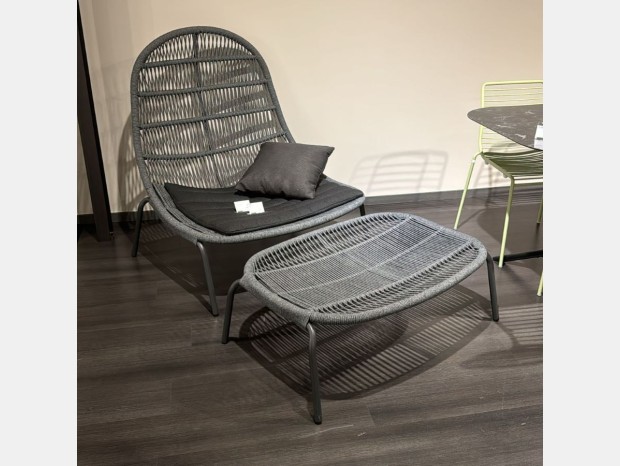 Poltrona Talenti Panama + Pouf