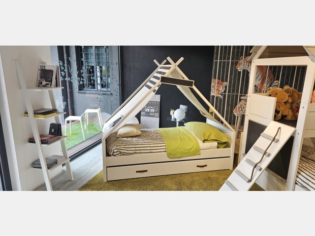 Letto singolo Lifetime Baldacchino