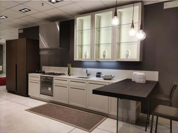 Cucina lineare Scavolini Carattere