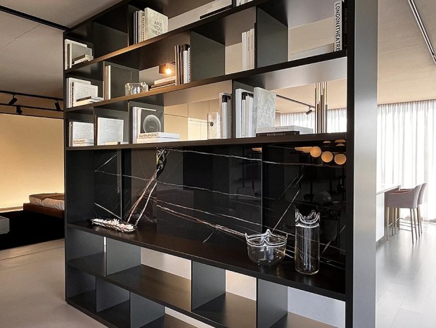 Libreria Poliform Wall System Moka