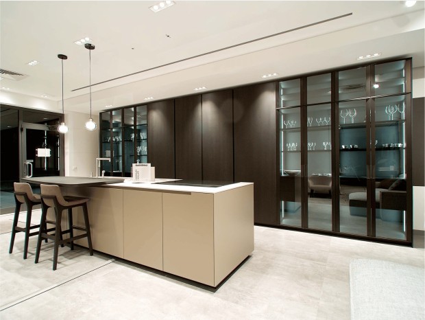 Cucina con Isola Poliform Phoenix